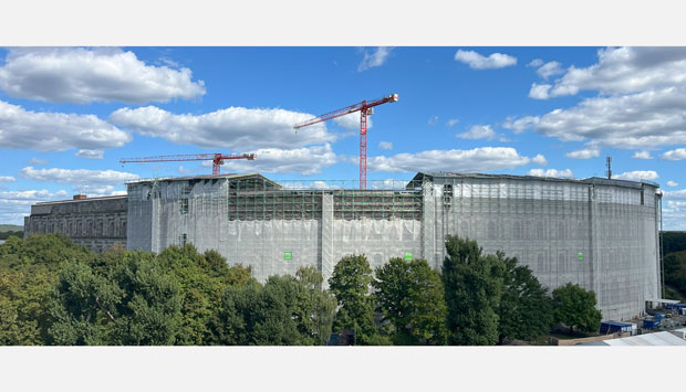Kongresshalle Sanierung Dach