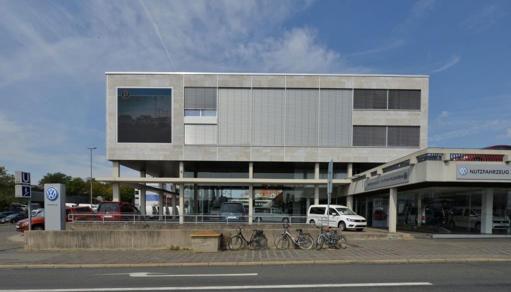 Energetische Sanierung Autohaus Pillenstein