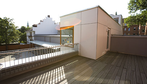 Dachterrasse Kindergarten